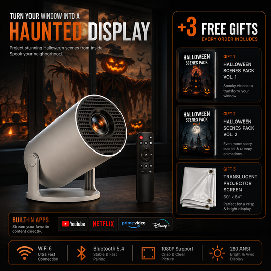 PhantomCast Halloween Projector